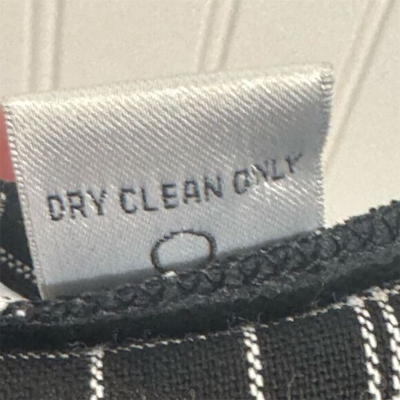 Geoffrey Beene plaid check mini skirt linen blend IY2K preppy quiet luxury 4 VTG - Picture 8 of 8